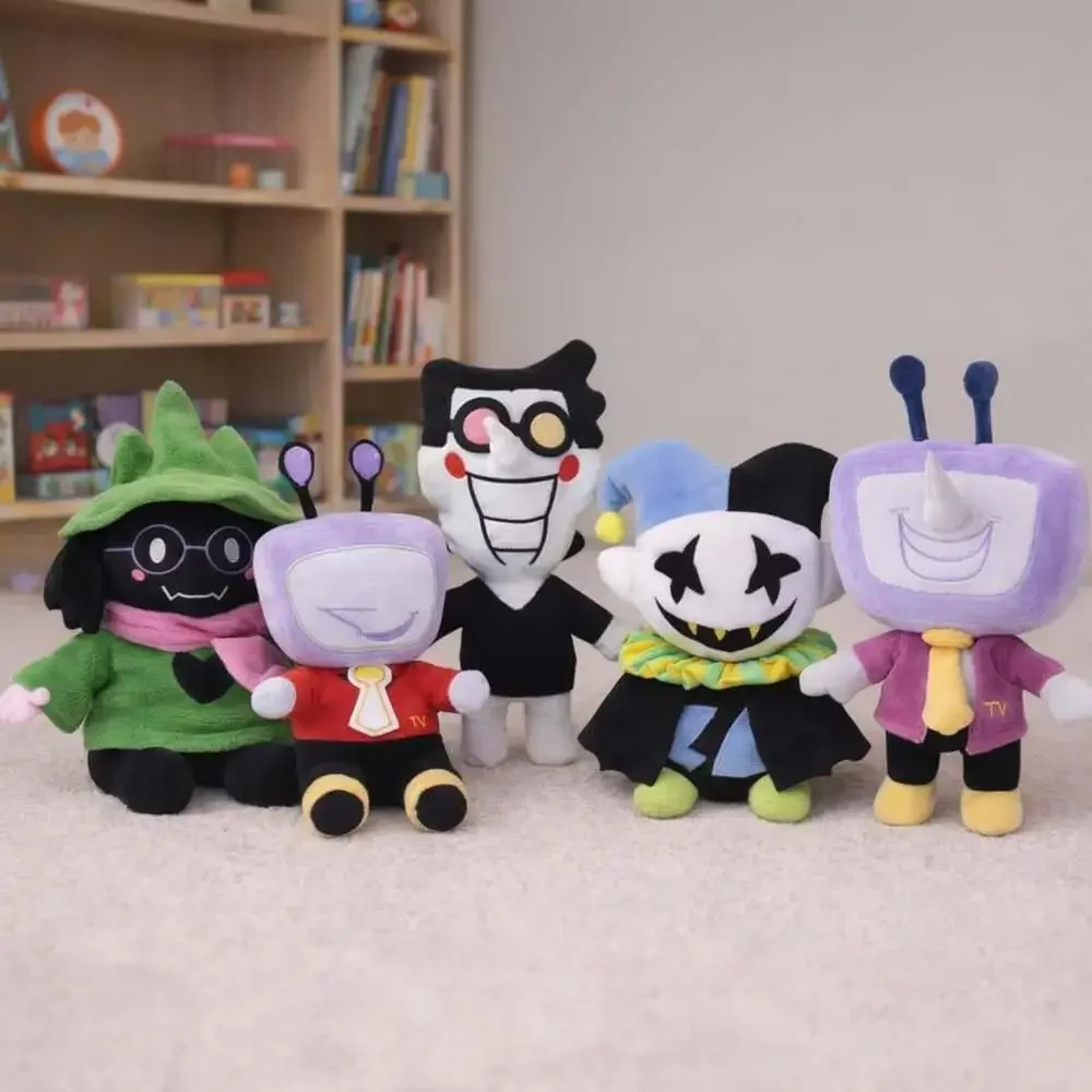Deltarune Character Plush Toy – Tenna, Ralsei, Jevil & Spamton Collectible Gamer
